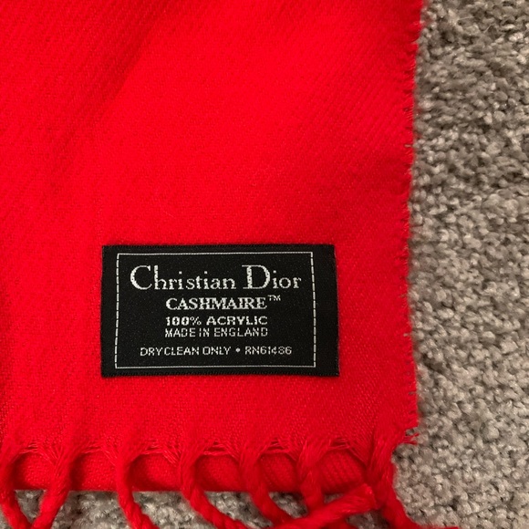 Christian Dior Cashmaire Scarf - Picture 2 of 2